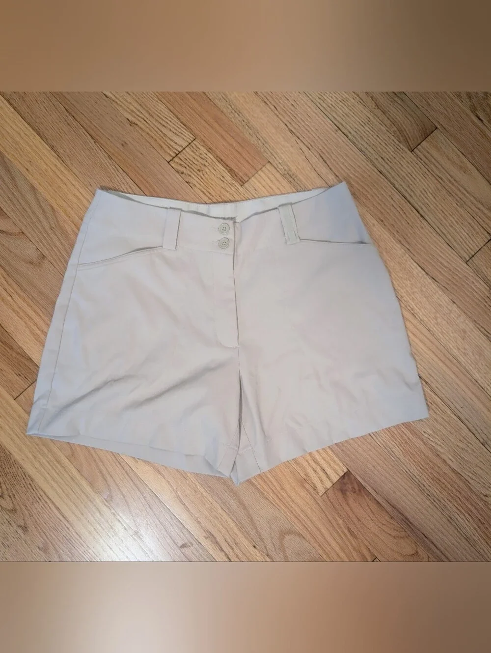 Women's Light Beige Casual Shorts